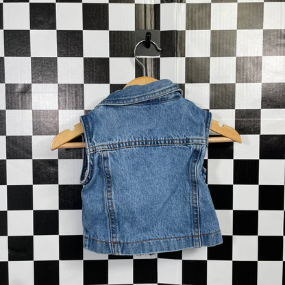 Vintage Jordarche Denim Vest - 18 Months