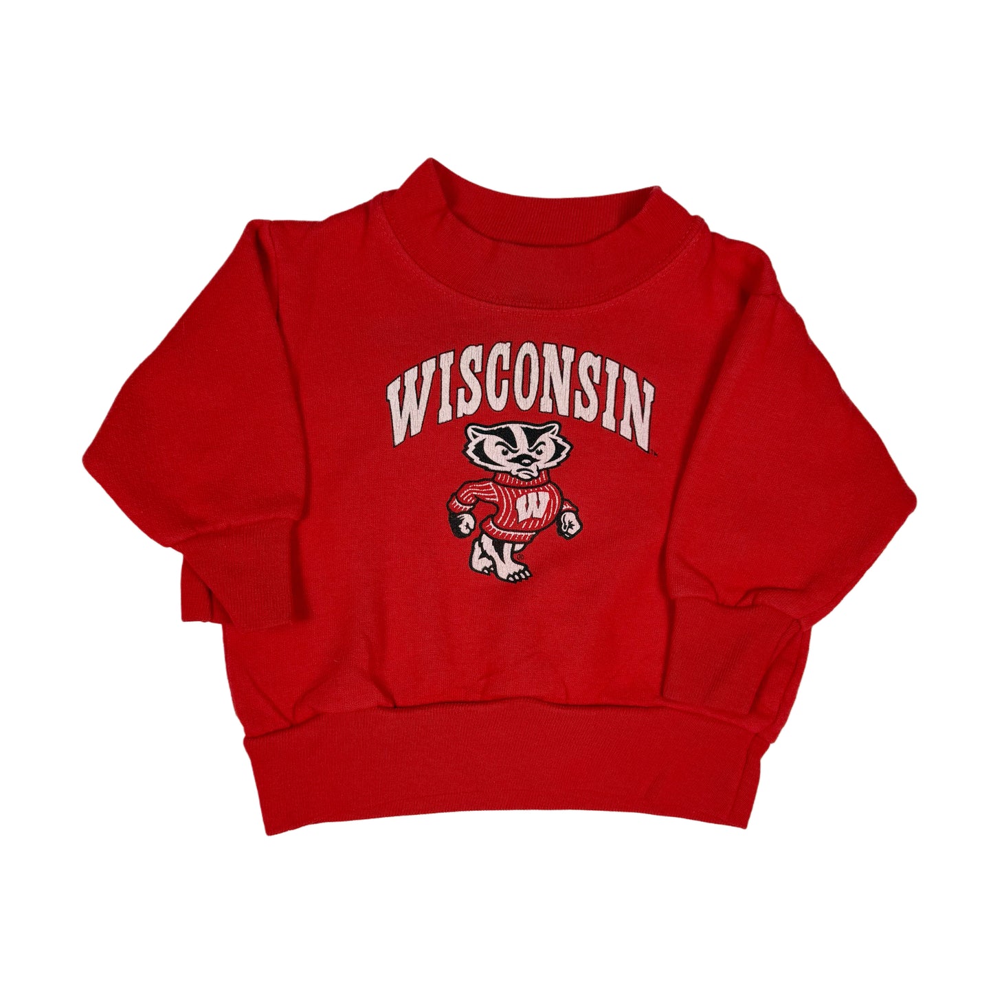 Vintage 1990's Wisconsin Badgers Crewneck Sweatshirt - 12 Months