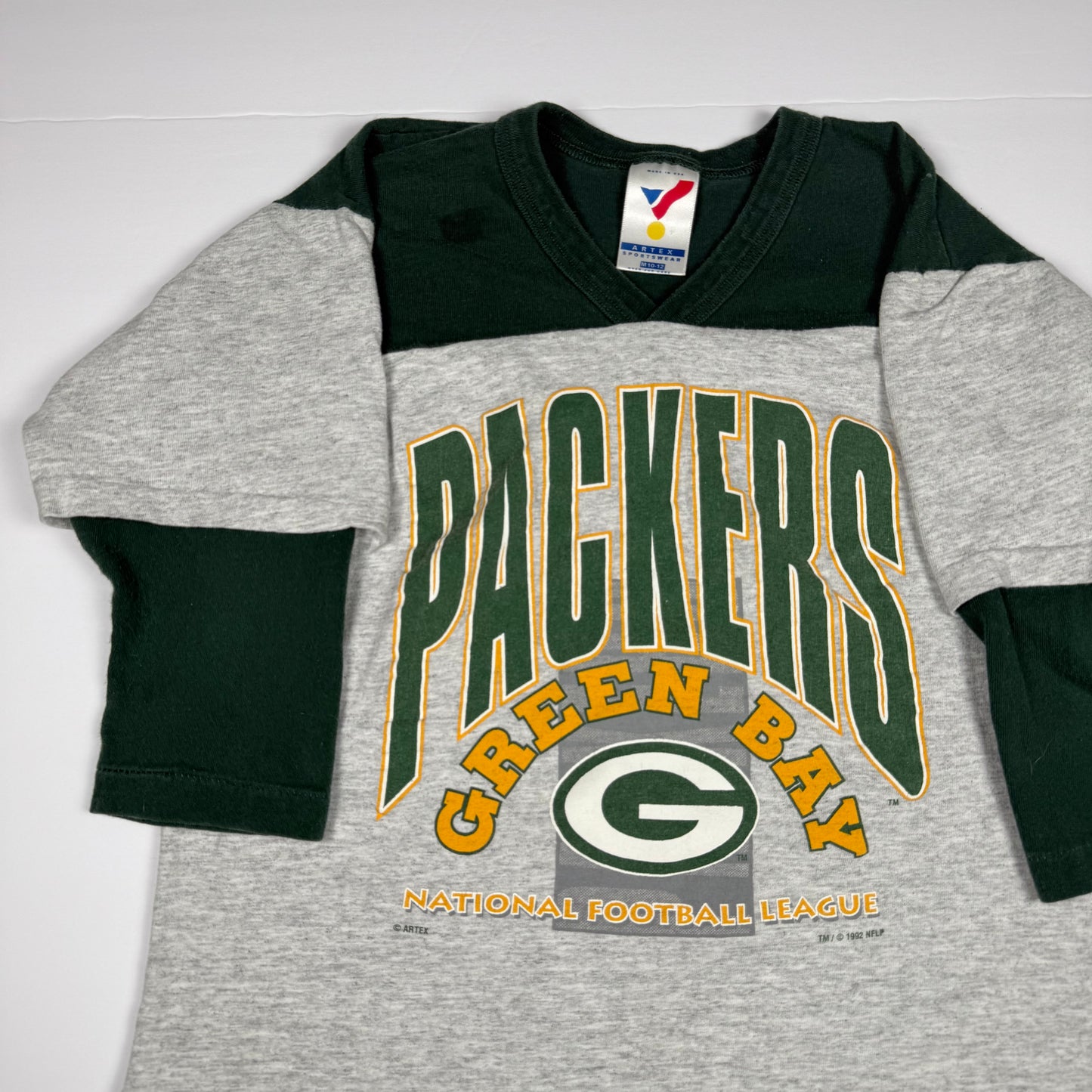 Vintage 1992 Green Bay Packers Shirt - Youth 6/7
