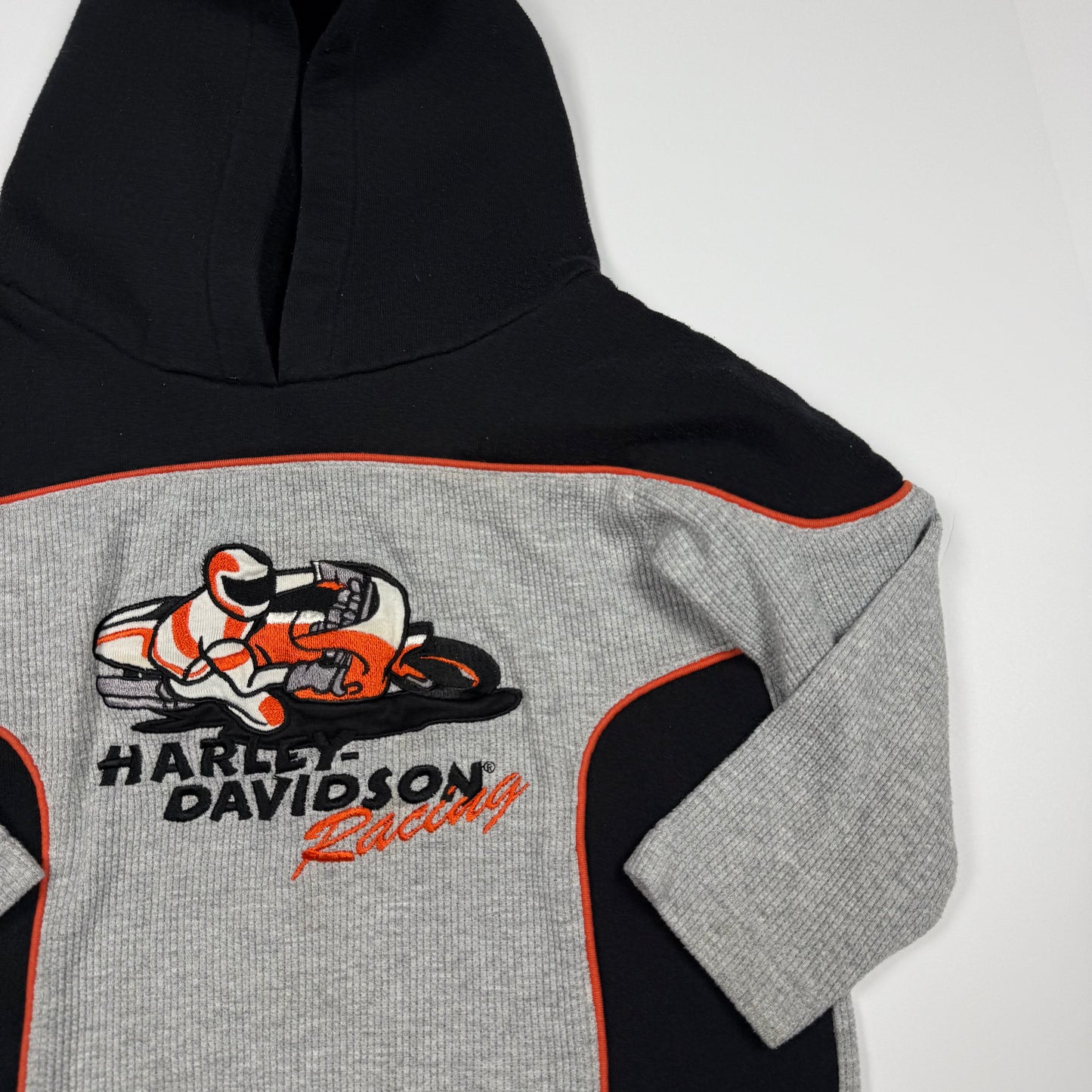 Vintage Y2K Harley Davidson Hoodie Shirt - 2T