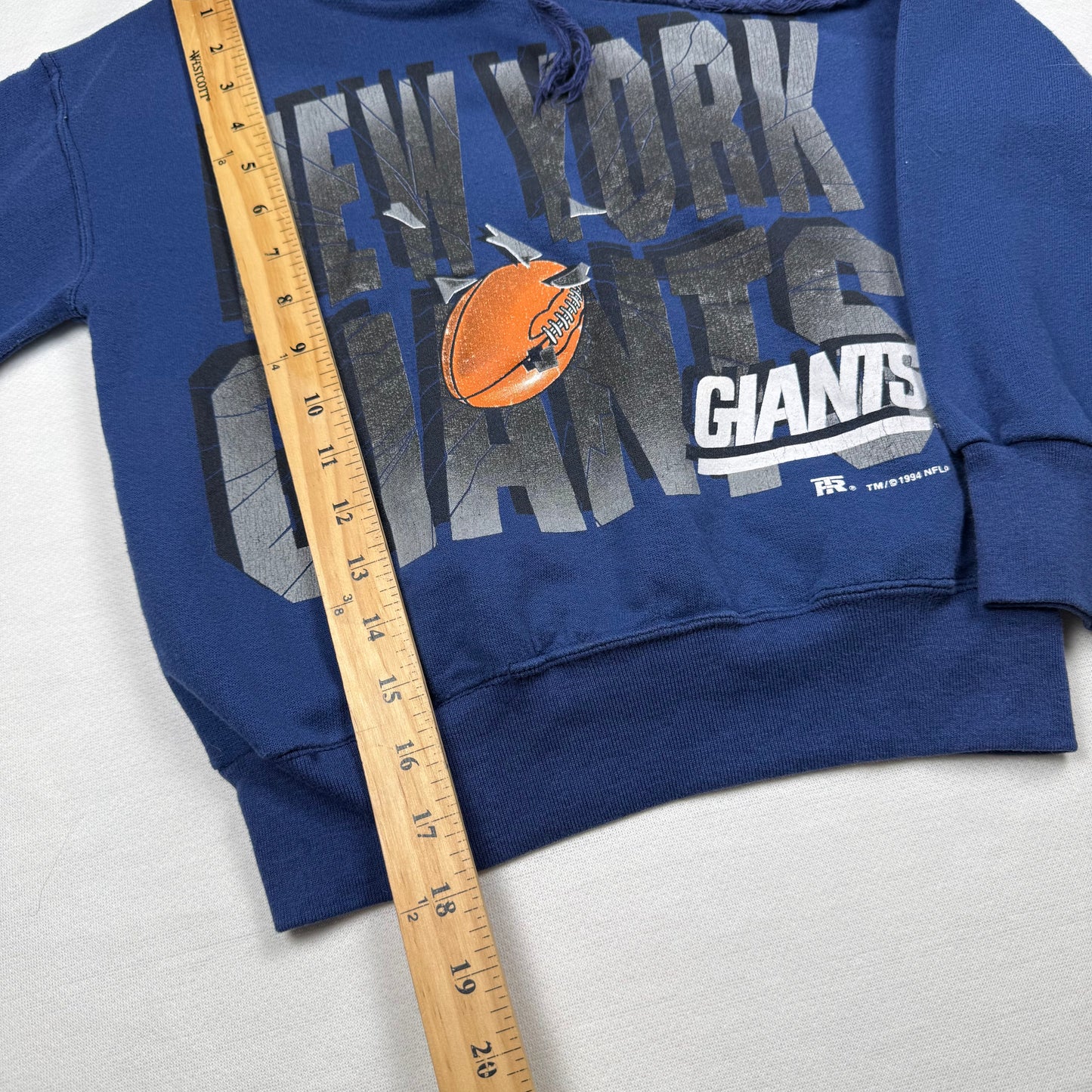 Vintage 1994 New York Giants Hoodie Sweatshirt - Youth 5/6
