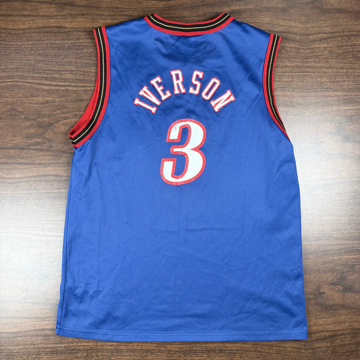 Vintage Champion Philadelphia 76ers Jersey - Youth Large