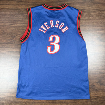 Vintage Champion Philadelphia 76ers Jersey - Youth Large