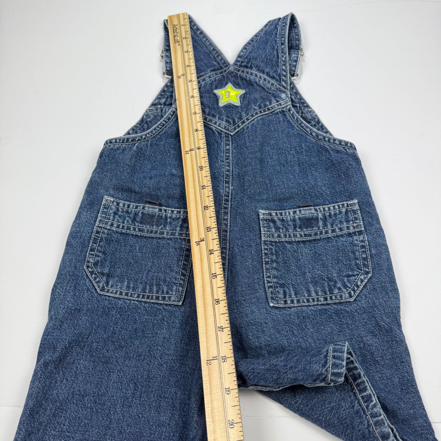 Vintage Gymboree Denim Shortalls - 3T
