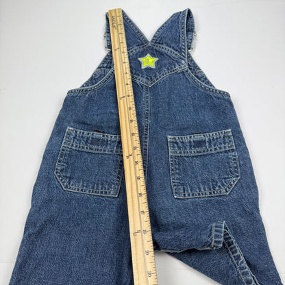 Vintage Gymboree Denim Shortalls - 3T