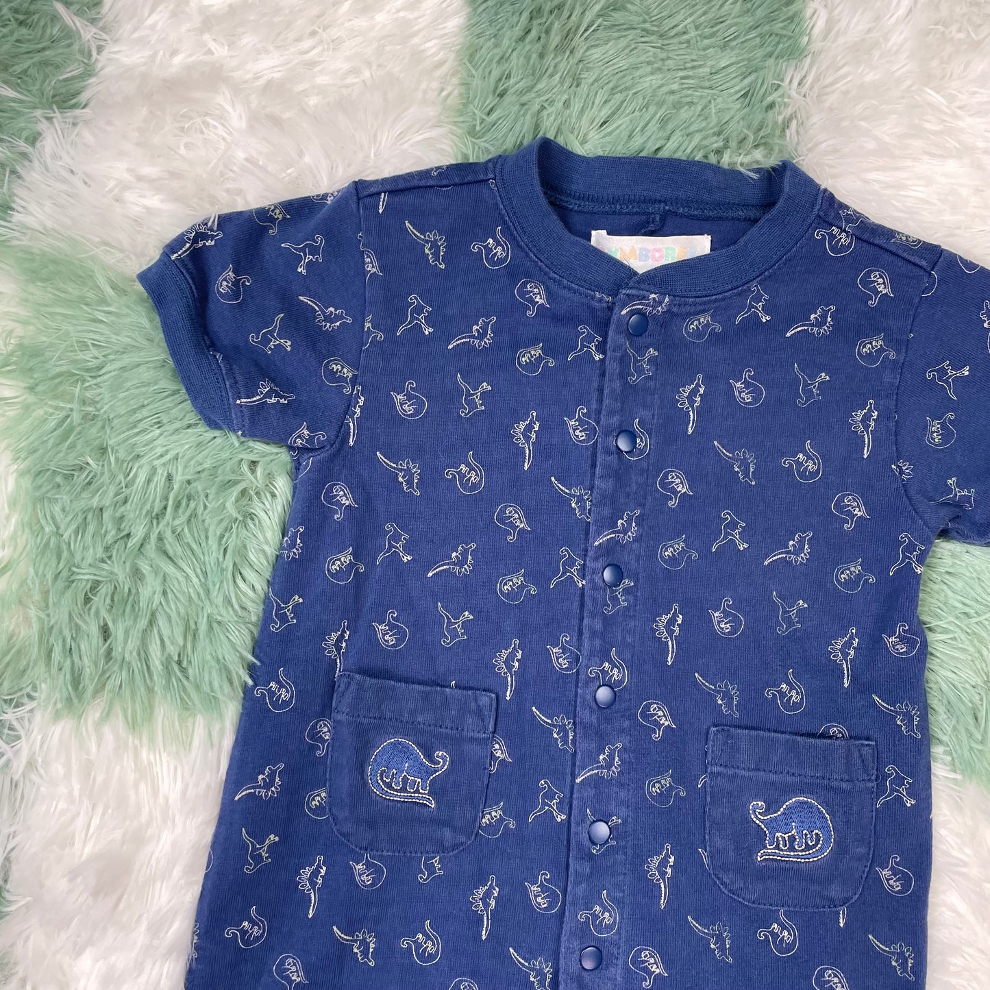 Vintage Gymboree Dinosaur Romper - Infant