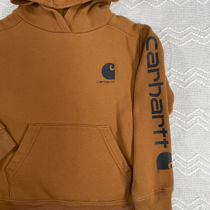 Modern Carhartt Tan Sweatshirt - Youth Small