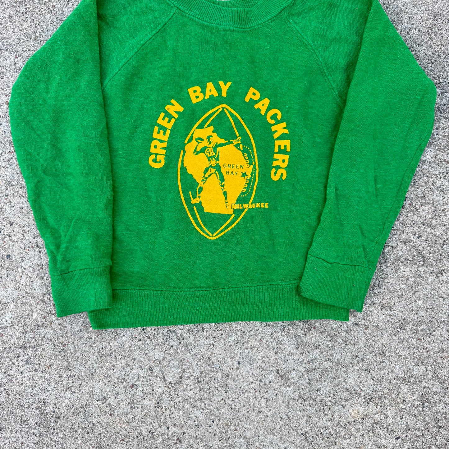 Vintage 1960's Green Bay Packers Sweatshirt - 3T