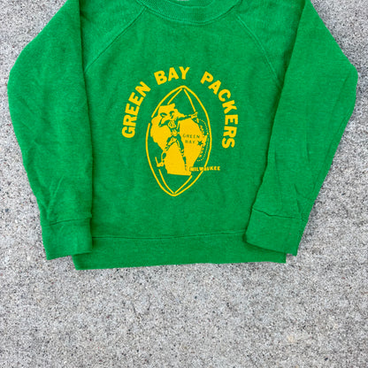 Vintage 1960's Green Bay Packers Sweatshirt - 3T