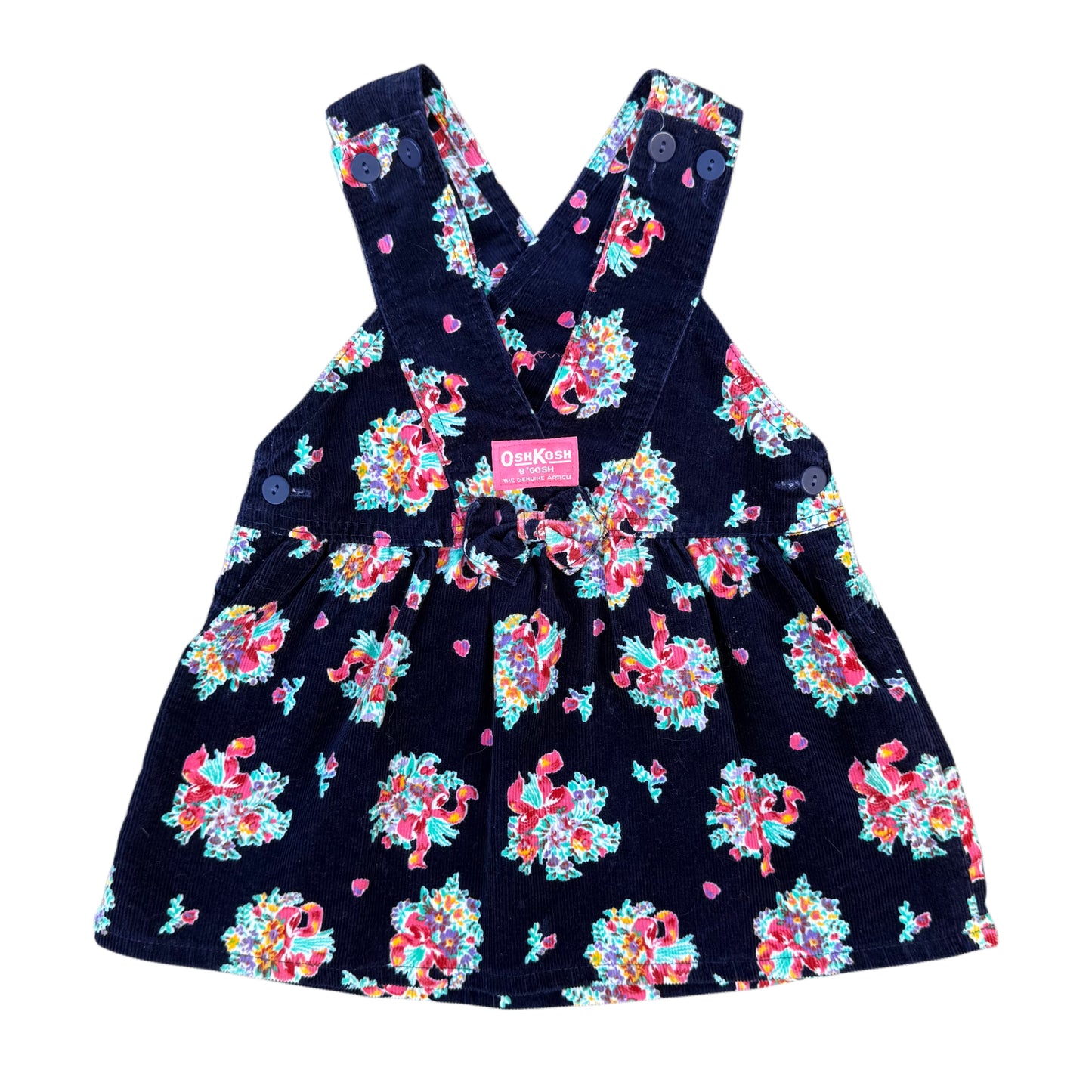 Vintage Oshkosh B'Gosh Floral Dress - 3T