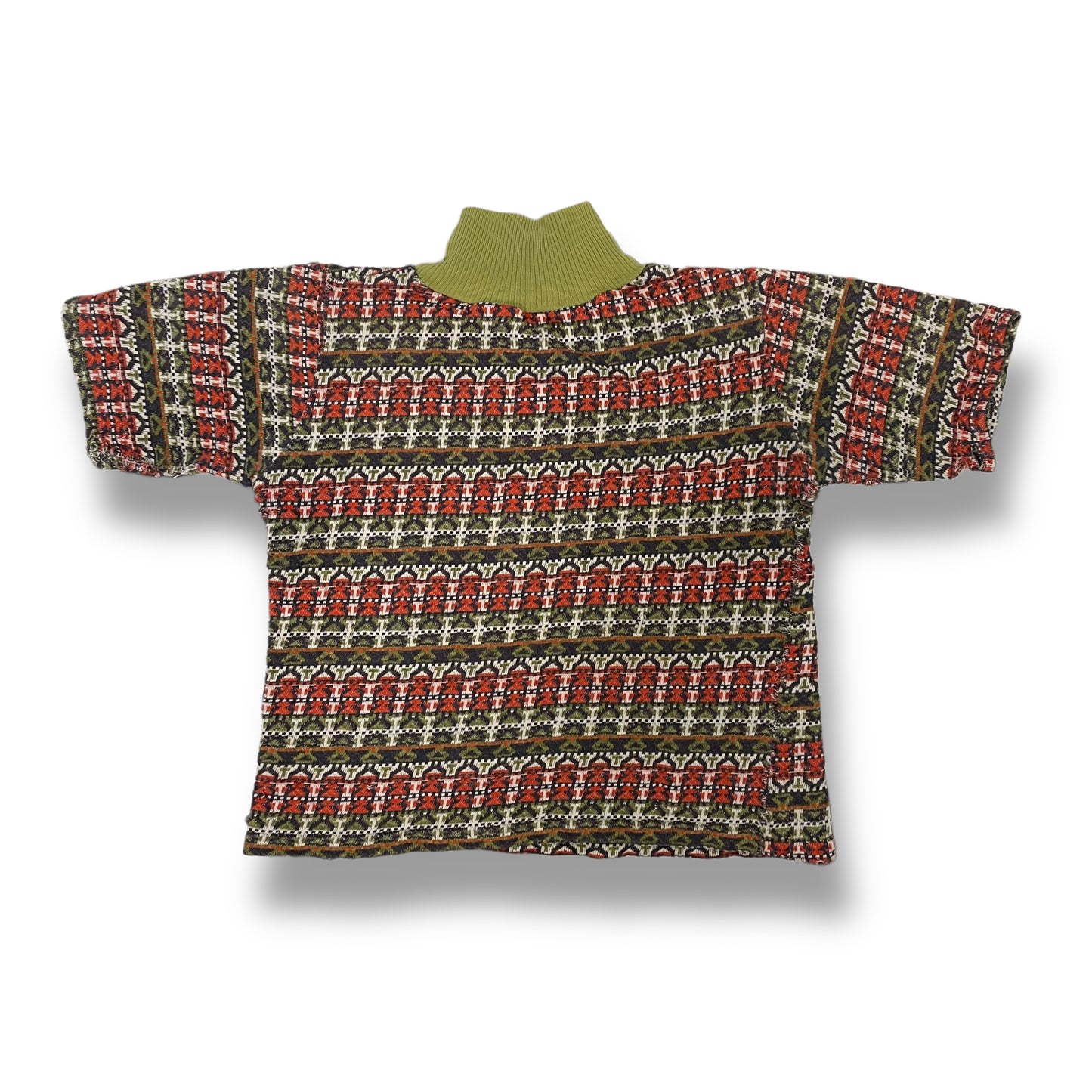 Vintage 1970's Mock Neck Shirt - 4T