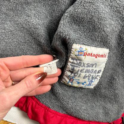 Vintage 1990's Patagonia Fleece Lined Winter Jacket - Youth 6