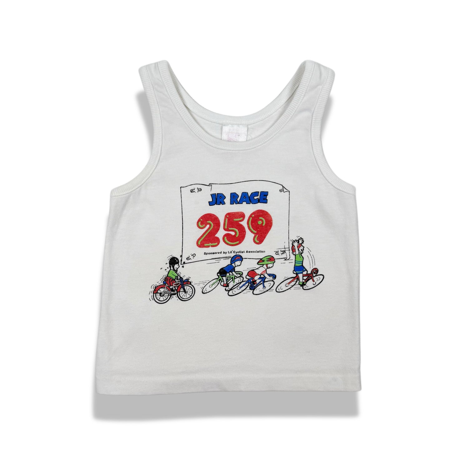 Vintage Buster Brown JR Race Bike Tank Top - 2T