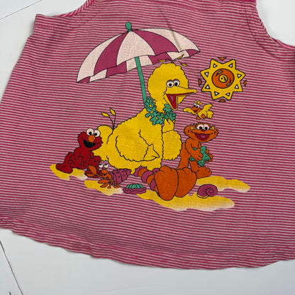 Vintage 1990's Sesame Street Beach Two Piece Set - 2T