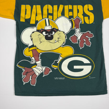 Vintage 1997 Taz Green Bay Packers T-Shirt - Youth 6/7
