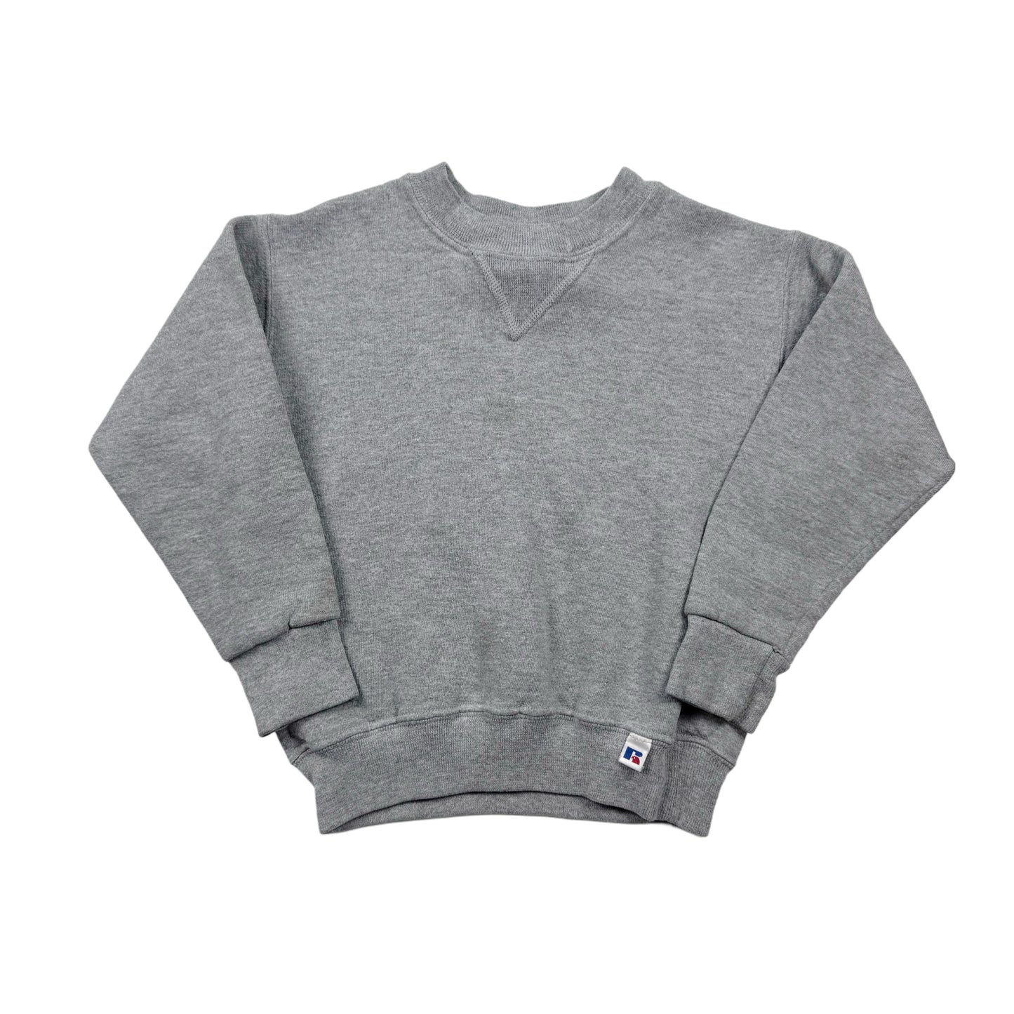 Vintage Russell Athletic Blank Grey Sweatshirt - Toddler 4/5T