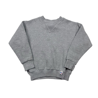 Vintage Russell Athletic Blank Grey Sweatshirt - Toddler 4/5T
