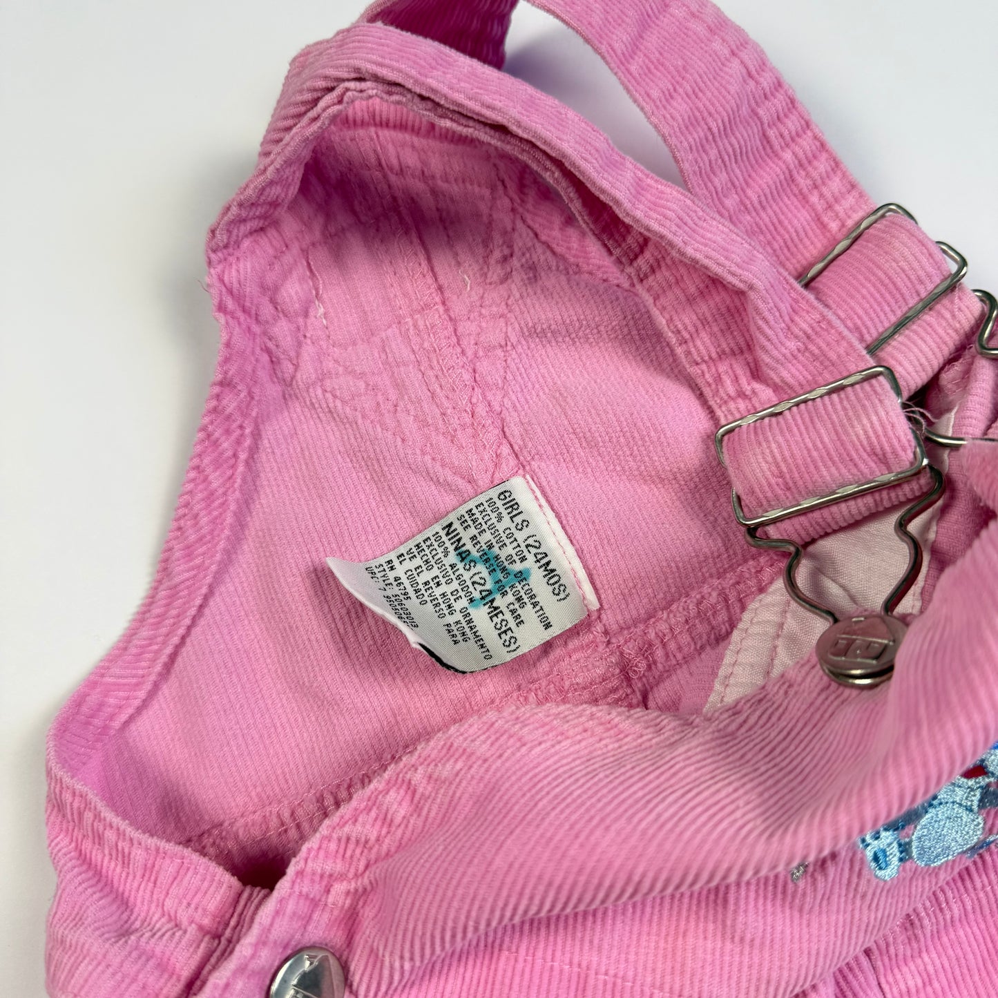 Y2K Blues Clues Pink Overalls - 24 Months
