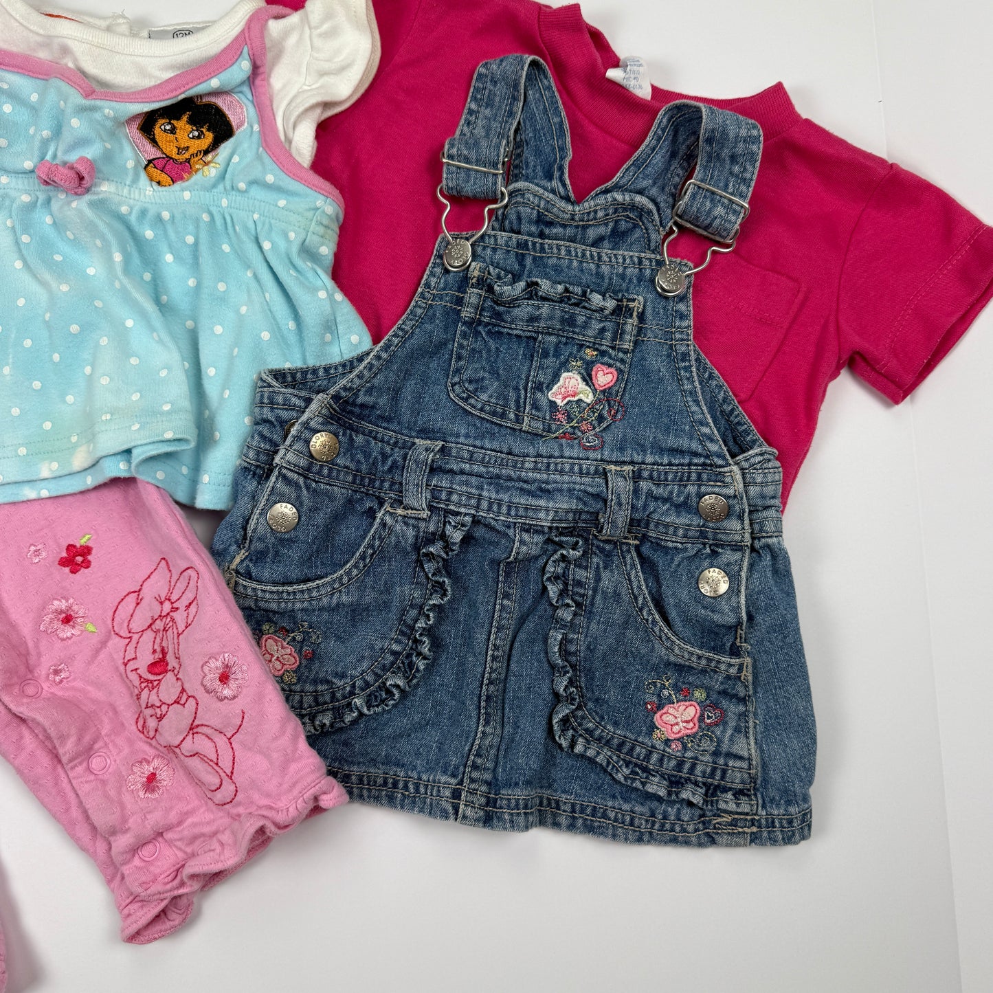 Baby Girl's Vintage Y2K Clothing Bundle 12 Months