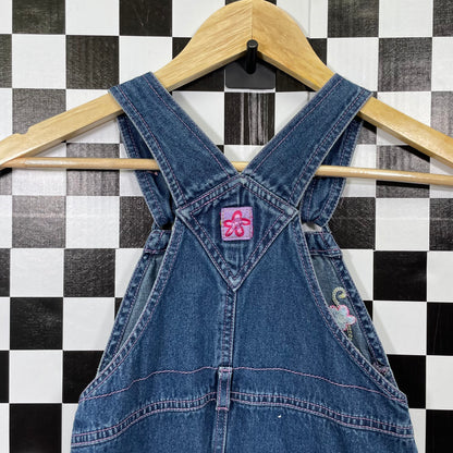 2001 Barbie Denim Dress and Shirt Set - 4/5T