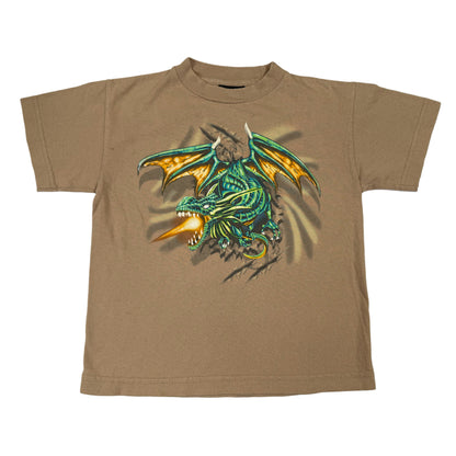 Y2K Top Heavy Dragon T-Shirt - Youth Size 7