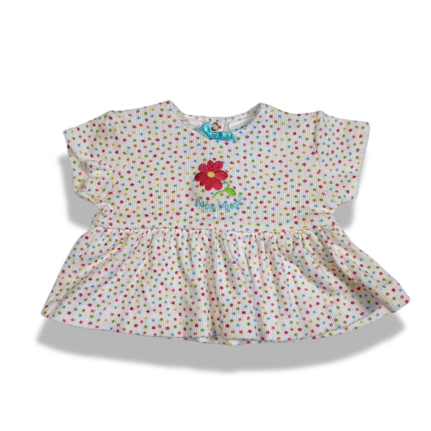 Vintage Oshkosh B'Gosh Floral Shirt - 6/9 Months