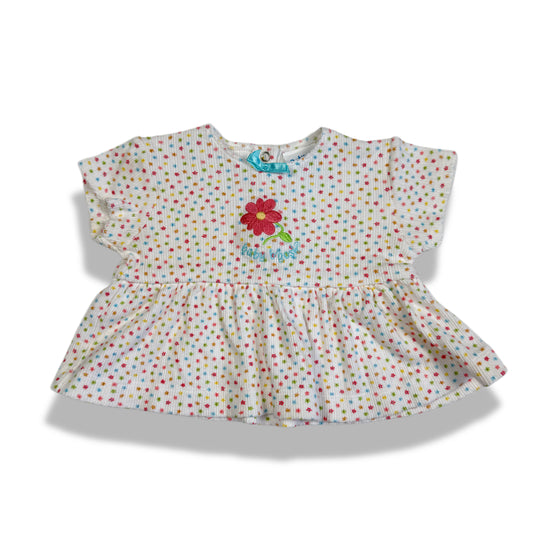 Vintage Oshkosh B'Gosh Floral Shirt - 6/9 Months