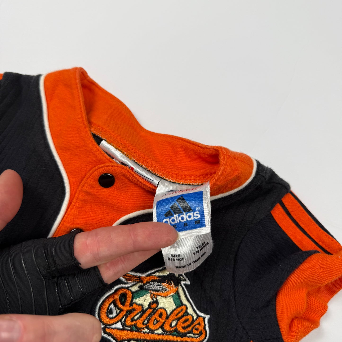 Vintage Orioles Adidas Romper - 3/6 Months