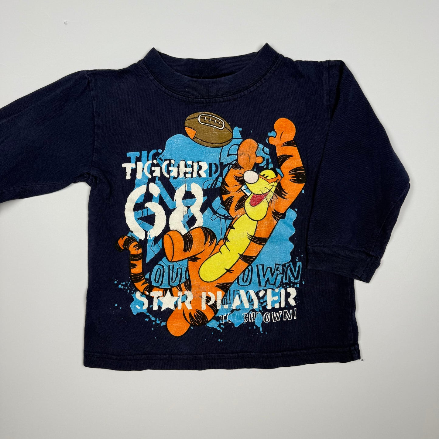 Y2K Tigger Football Shirt - 2T