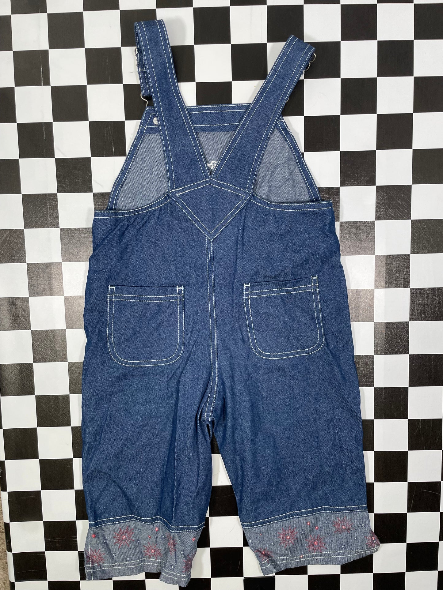 Y2K Winnie the Pooh Overalls - 4T