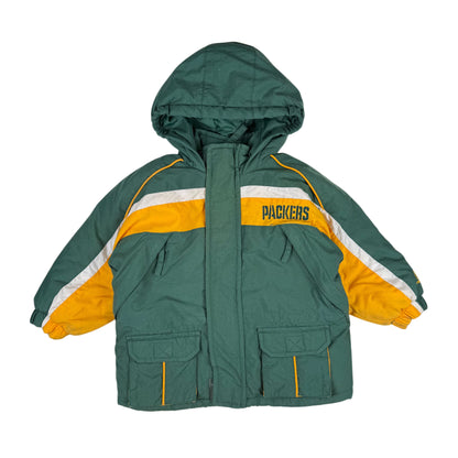 Vintage Green Bay Packers Winter Jacket - 3T