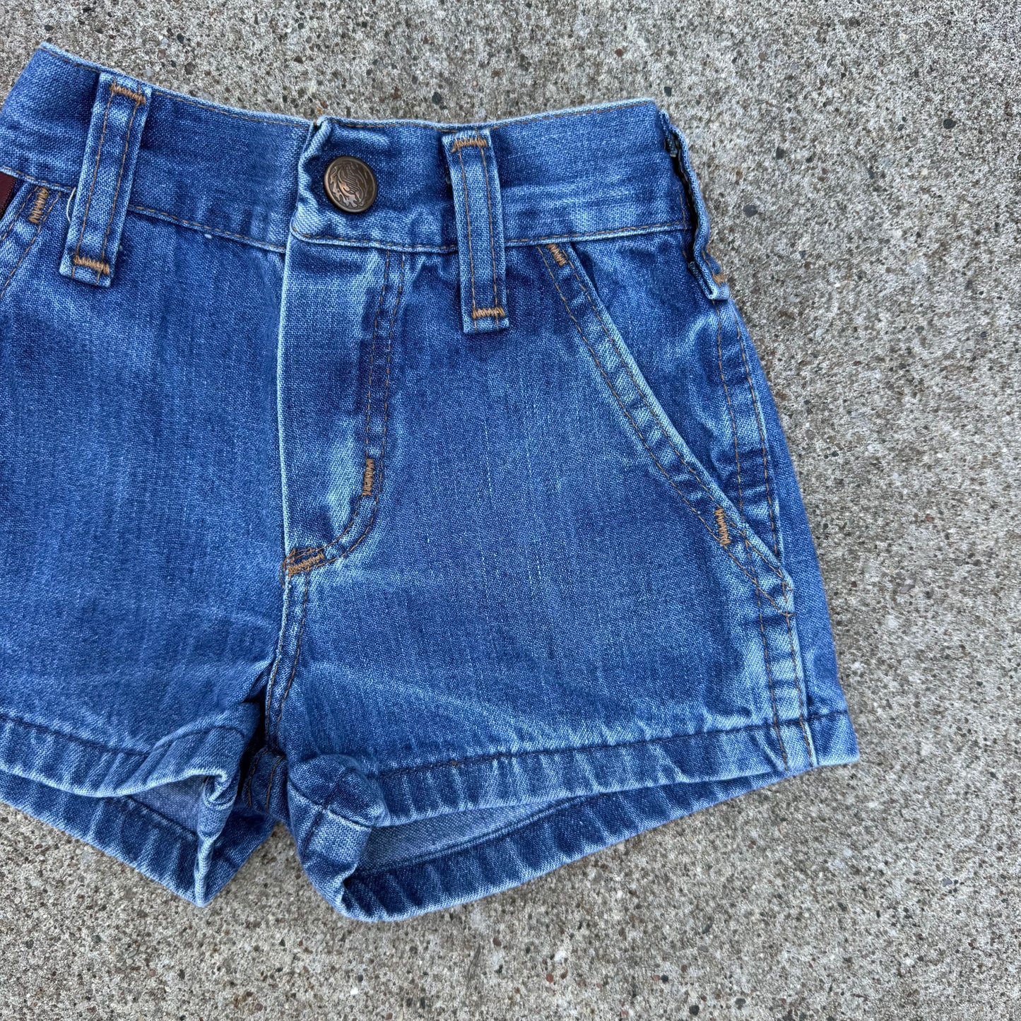 Vintage Rustler Denim Shorts - 2T