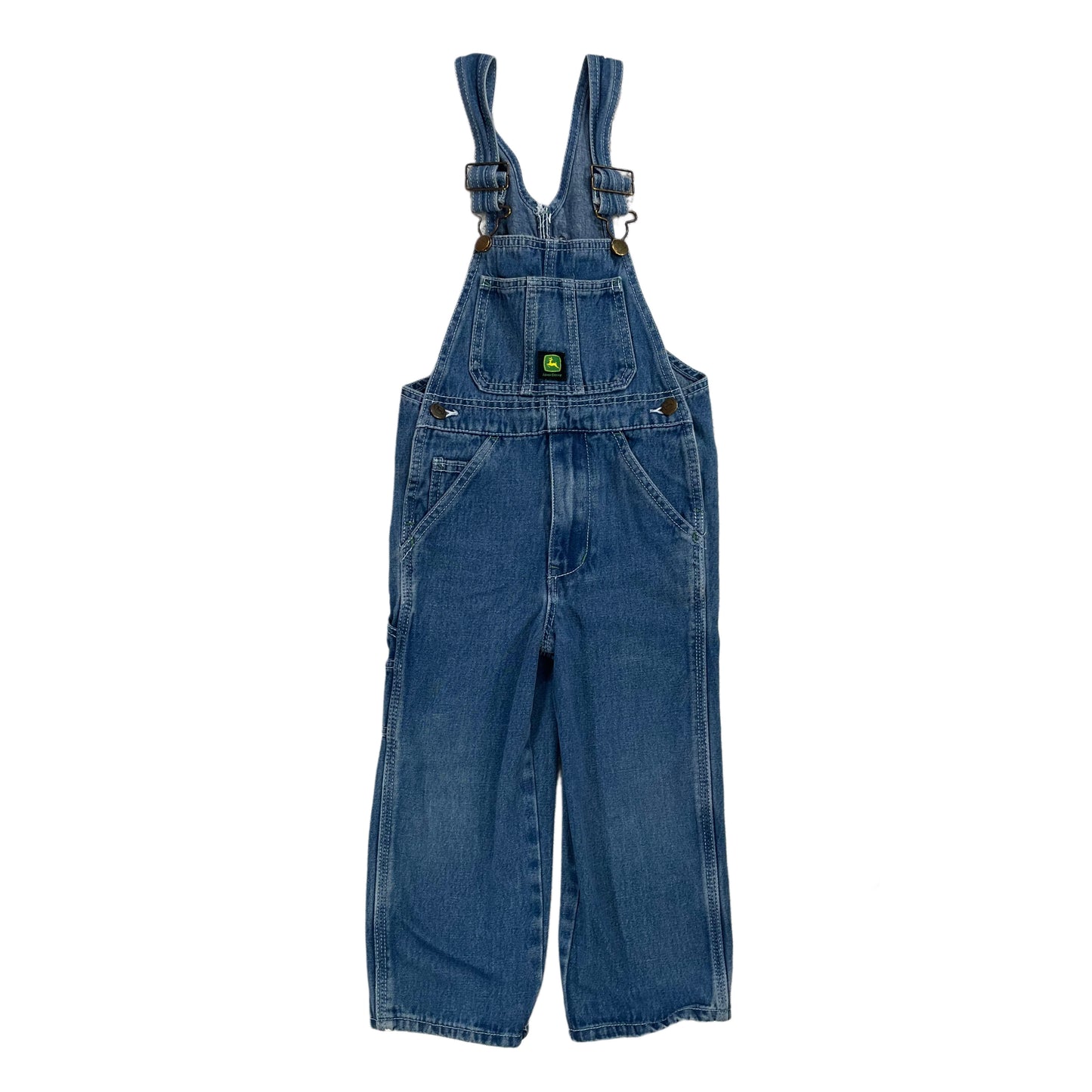 2000's John Deer Denim Overalls - 5T