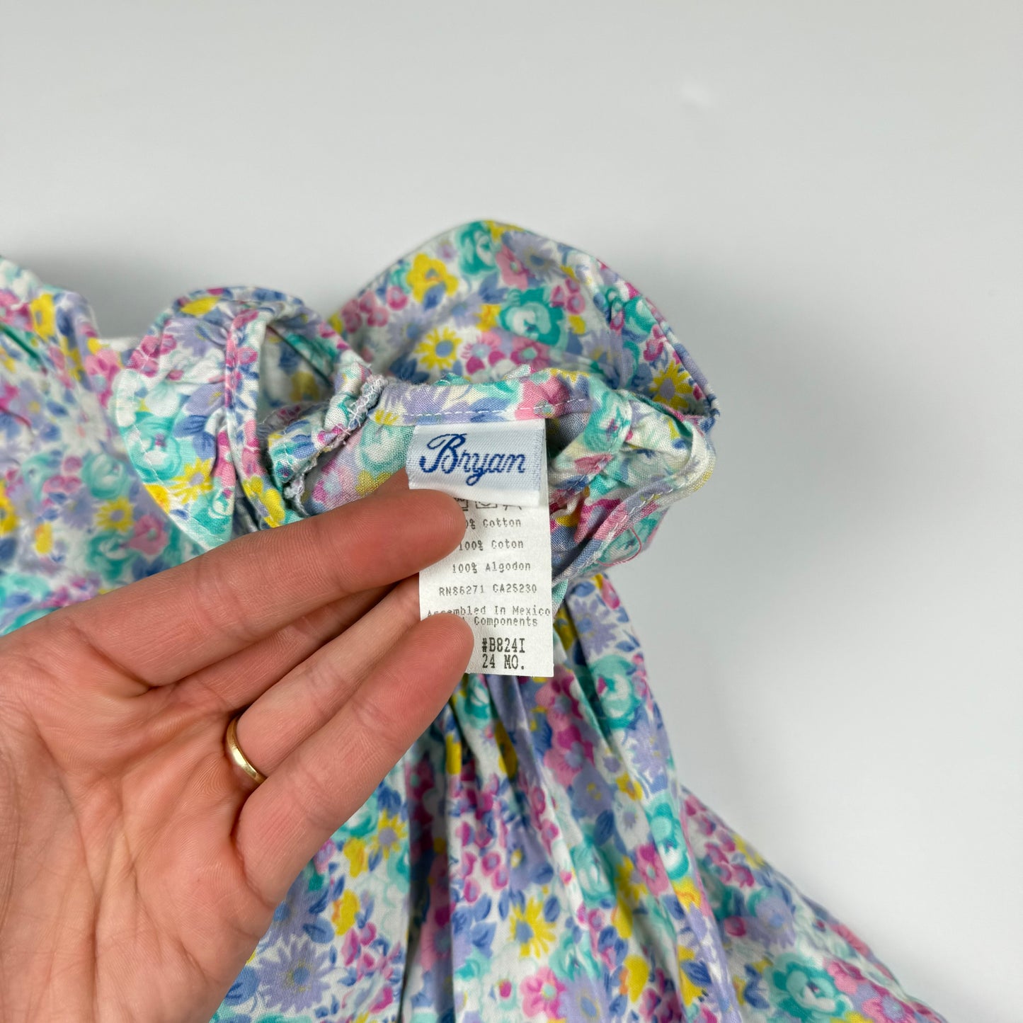 Vintage Brynn Floral Dress - 24 Months