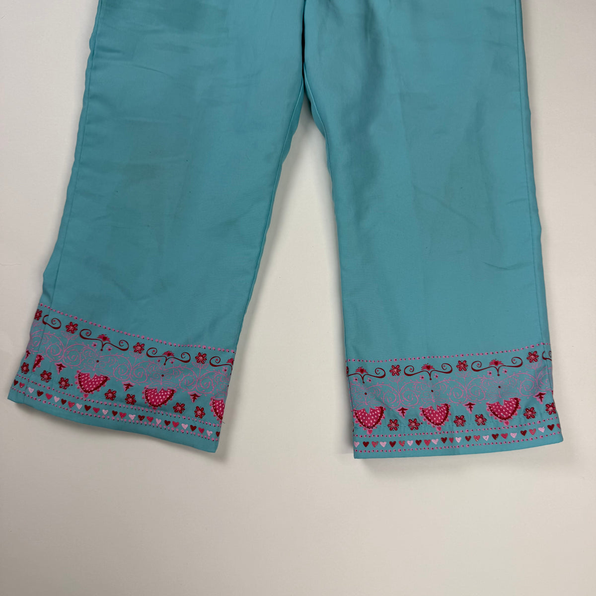 Y2K 2007 Strawberry Shortcake Windbreaker Pants - 3T