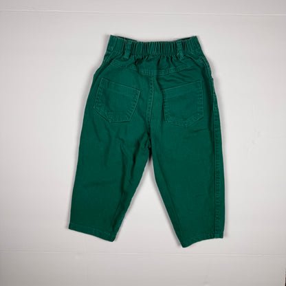 Vintage Baby Green Denim Pants - 24 Months