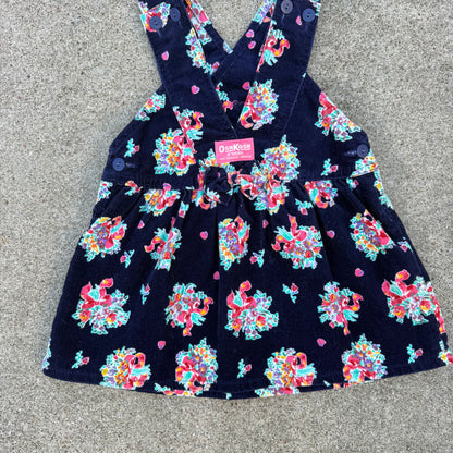 Vintage Oshkosh B'Gosh Floral Dress - 3T