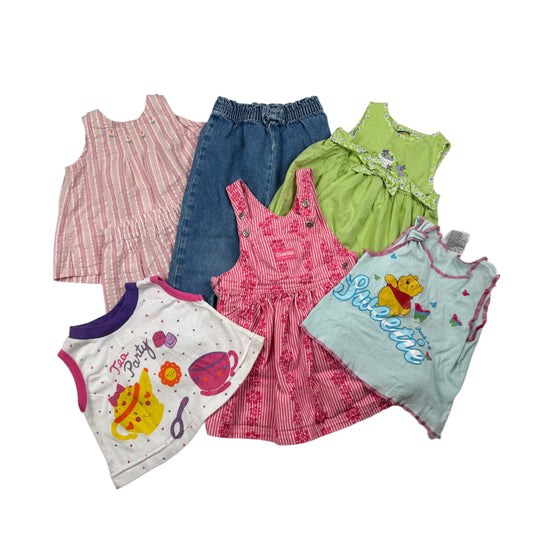 Baby Girl's Vintage Y2K Clothing Bundle 24 Months