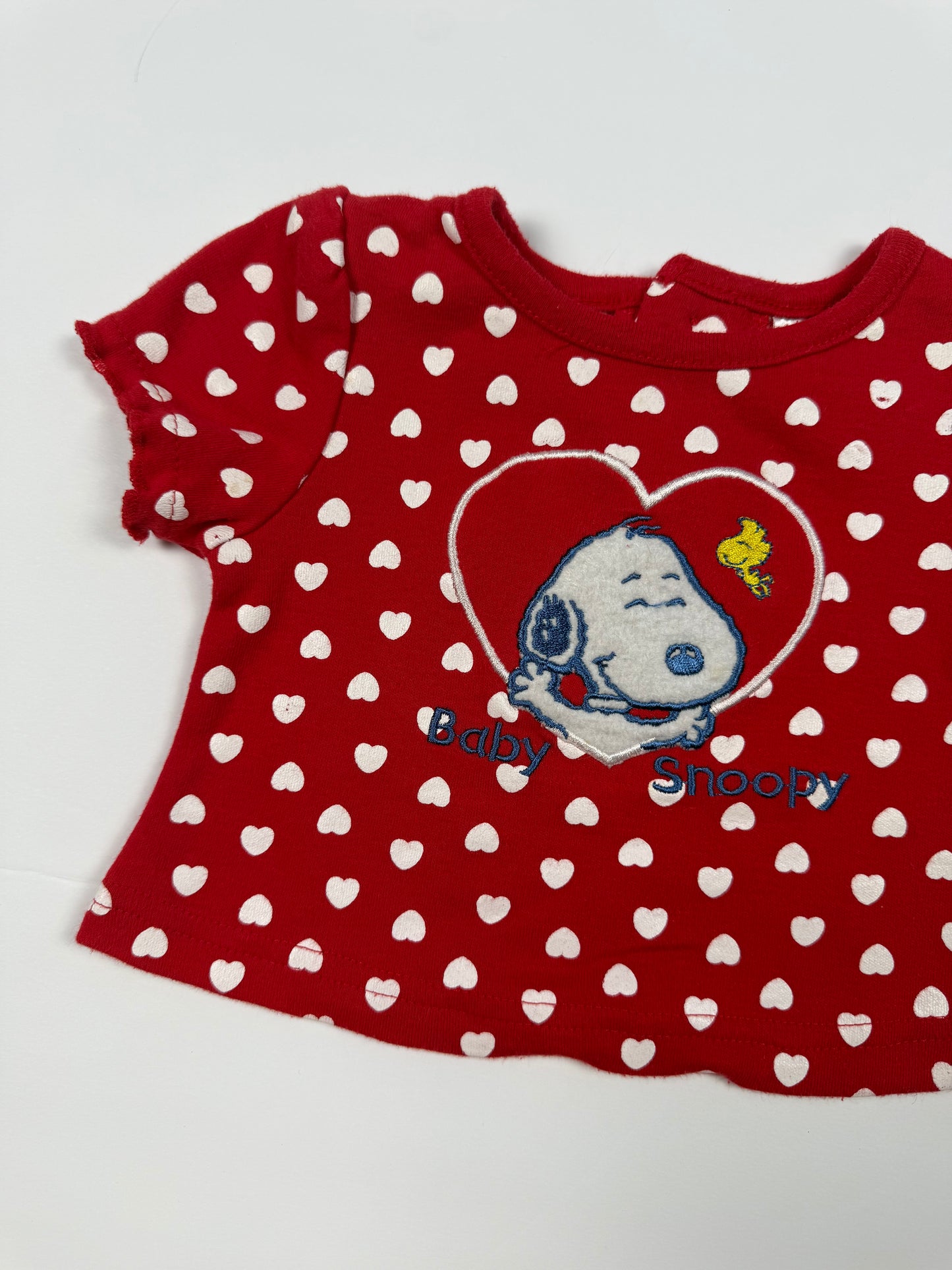 Y2K Baby Snoopy Shirt - 3/6 Months