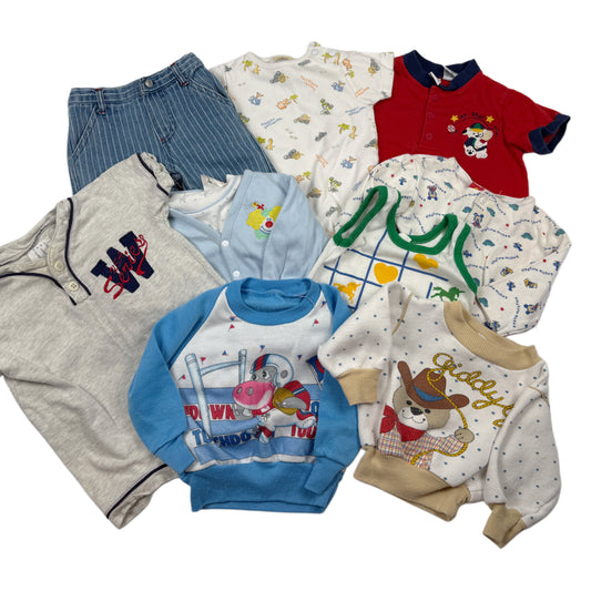Baby Boy's Vintage Clothing Bundle 6-9 Months