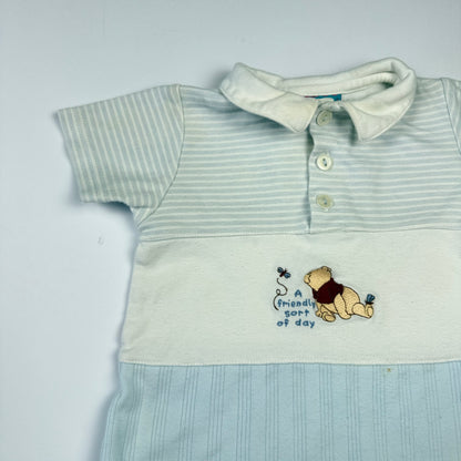 Vintage Winnie the Pooh Romper and Socks - 6/9 Months
