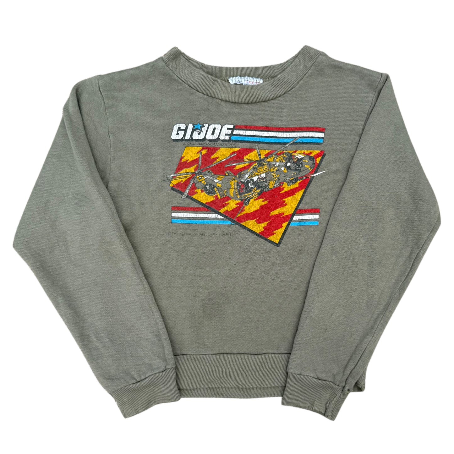 Vintage 1980's GI Joe Sweatshirt - 2/3T