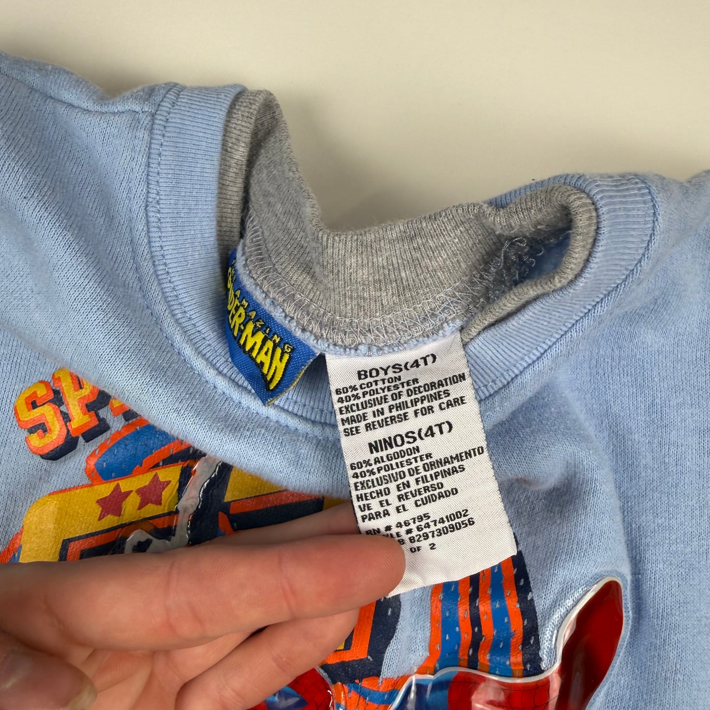 2006 SpiderMan Sweatshirt - 2/3T
