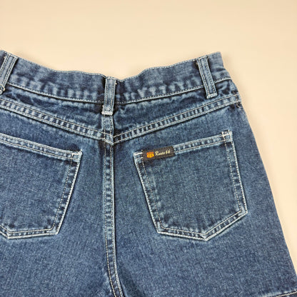 Y2K Floral Denim Shorts - Youth Size 10