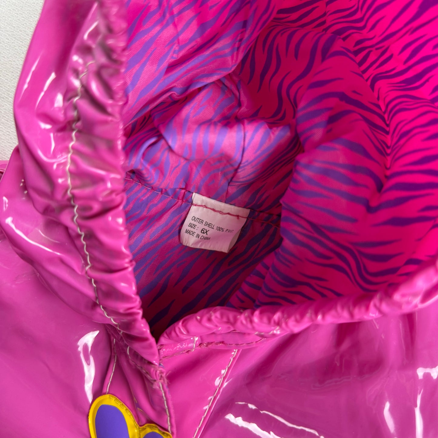 Vintage 1990's Minnie Mouse Rain Coat - Size 6