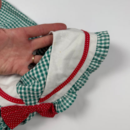 Vintage Cuties by Judy Strawberry Gingham Dress - 18 Months