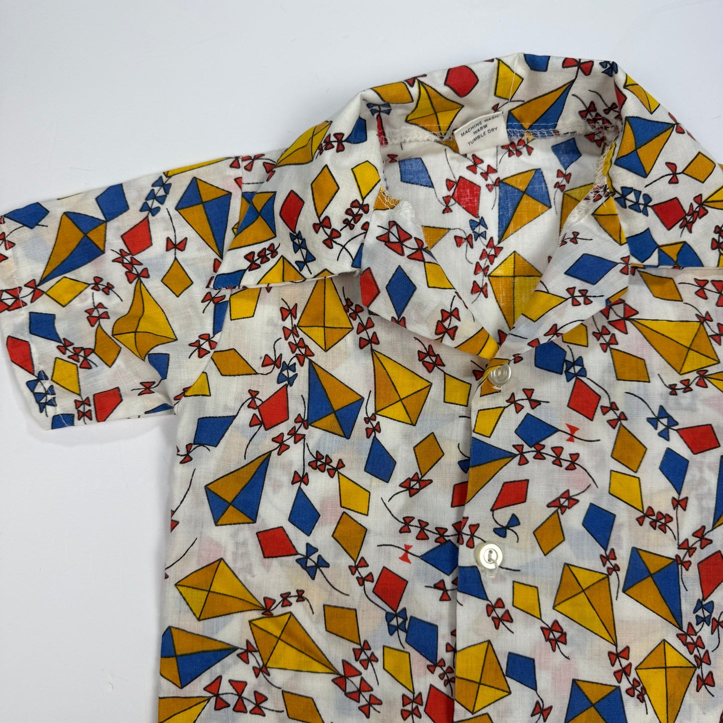 Vintage Sears Kite Button Down Shirt - 2T