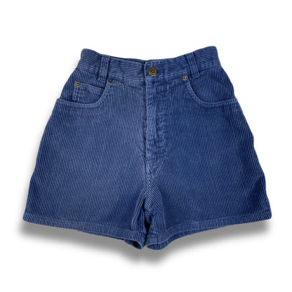 Vintage New Legends Blue Corduroy Shorts - Size 7