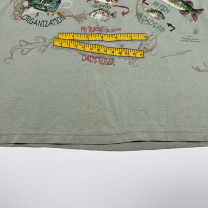 Y2K Fishing T-Shirt - Youth Medium