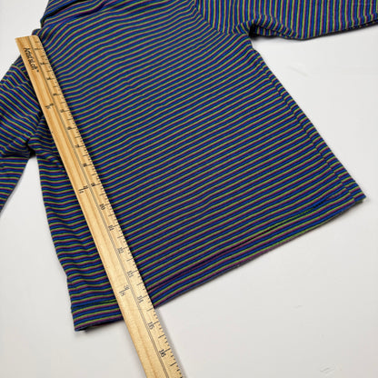 Vintage Carters Striped Turtleneck Shirt - 24 Months/2T